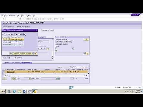 SAP MM Invoice verification Overview of Invoice Reduction ECC6/S4 Hana