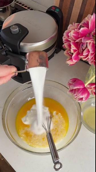 The Best Belgian Waffles (Light & Fluffy Recipe)