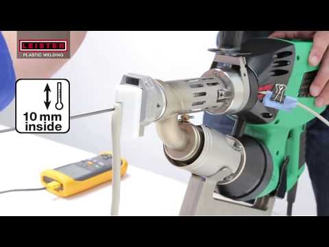 Leister Tutorial | WELDPLAST Extrusion Welder setup
