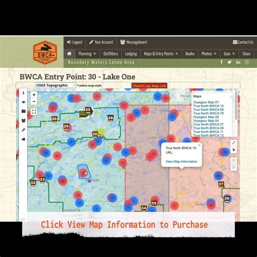 BWCA on Instagram: "Need help finding the right maps to support your BWCA navigation? #bwca"