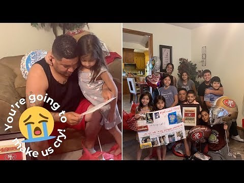 Six Siblings Surprise Stepdad With Adoption Papers On Fathers Day