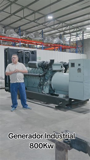 Generador Industrial de 800kW: Perfecto para Empresas