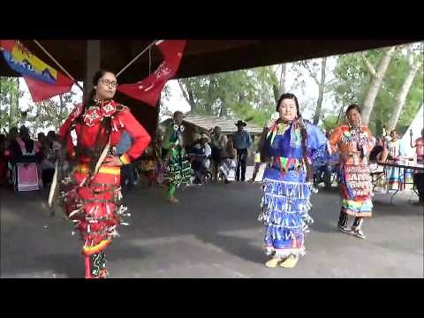 Indian Village Pow Wow Jingle Dress Dance 1 - Calgary Stampede