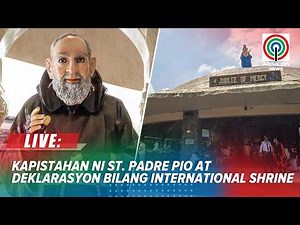 LIVE: Feast of St. Padre Pio & Official Declaration of International Shrine (Sept 23, 2026)