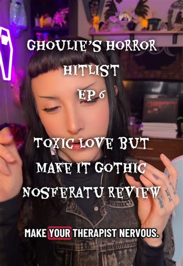 🚨 SPOILER: Nosferatu (2024) 🚨When your ex refuses to stay dead 💀🩷 Nosferatu serves gothic horror, toxic romance, and a full-blown rat infestation — basically Tinder, but make it plague-core. By day three, the castle’s crawling, everyone’s emotionally decomposing, and this vampire’s breathing like a broken accordion. Romantic? Absolutely not. Iconic? Tragically, yes. #nosferatu2024 #horrortok #vampiremovie #horrormoviereviews #gothichorror