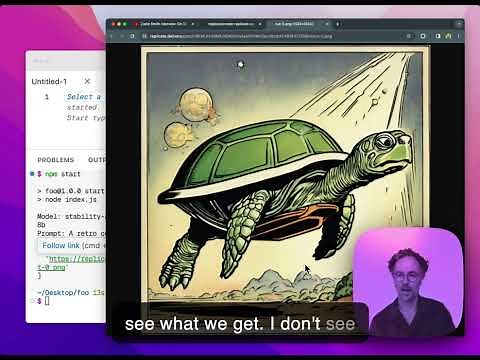 Introducing create-replicate-app, a quick way to run Replicate models with Node.js