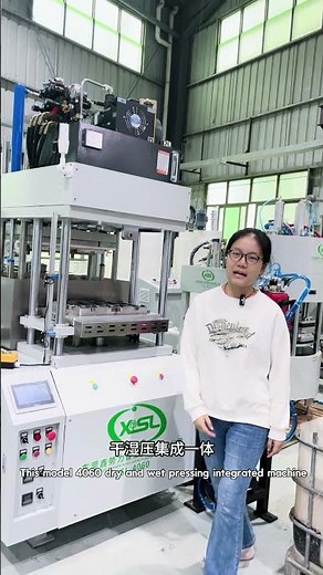 pulp molding machine~