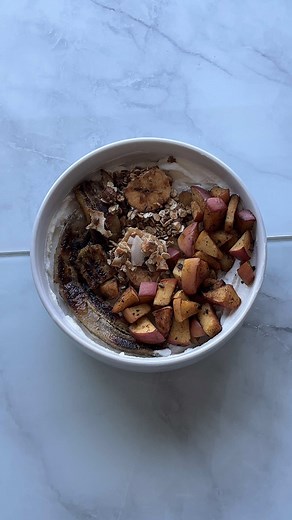 5kg Low-Fat Quark Banana Apple Granola Bowl Recipe
