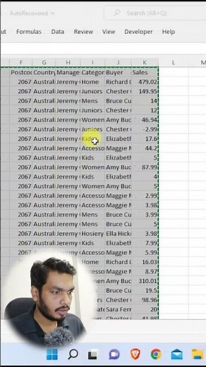 How to Converting Data to a Table | Transform Raw Data into a Table | Table Creation in #excel