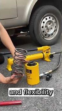 How to Use a 20 Ton Hollow Hydraulic Cylinder | Full Demo & Features#hydraulicjack #automotivetools