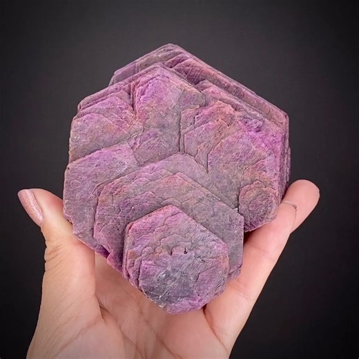 1K views · 139 reactions | Corundum var. Ruby - Mysore District,...