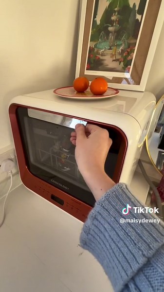 Cookology Tabletop Mini Dishwasher Review on a Boat in London