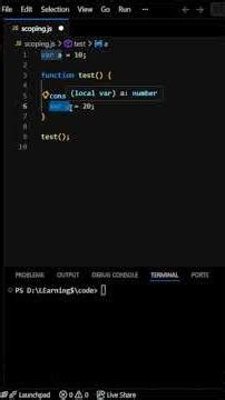 JavaScript Hoisting Interview Question | JS Interview Telugu | Day 5