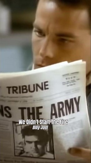 We Didn’t Start the Fire – Billy Joel’s Rapid-Fire History Lesson