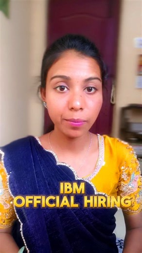 Sri Vaishnavi | Digital Creater 🖥️ | 🚀 IBM is hiring! Associate Software Engineer / Associate System Engineer role open for 2024 | 2025 | 2026 batch graduates 🎓💻 – Full-time... | Instagram