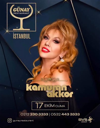 Kamuran Akkor ve Ferhat Göçer 17 Ekim Cuma Günay’da siz değerli sevenleriyle buluşuyor… Bilgi&Rezervasyon: 0 (212) 230 3333 - 0 (532) 443 3333 | Kamuran Akkor