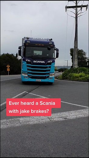 Scania Truck Jake Brakes in New Zealand