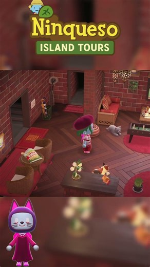 It's the Byrdville Player Home | ACNH | Island Tour #dreamislandtour #animalcrossing