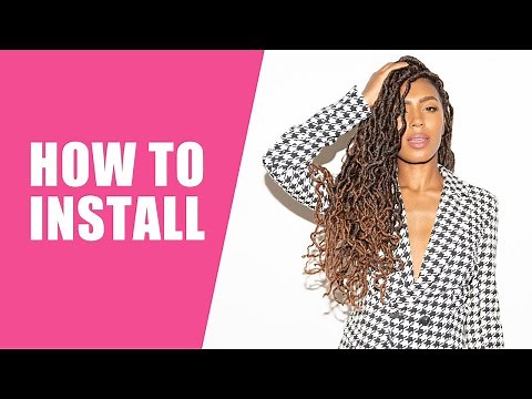 BOHO LOCS: Quick FAUX LOCS install!