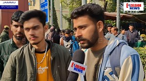 Large number of constable post aspirants in J&K police telecom wing appeared for the physical test in Jammu today. Aspirants said the advertisement was made in Dec 2024 and after an year the process has started which is not fair and recruitment should be on fast track | Daily Excelsior