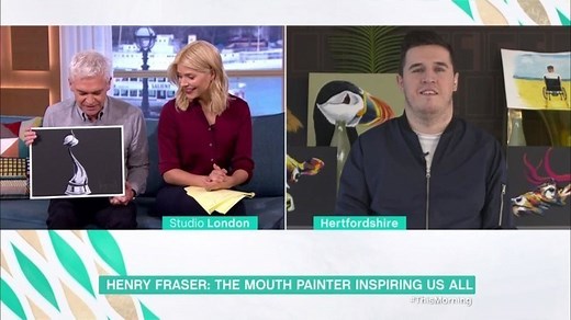 Henry Fraser: The mouth painter inspiring us all