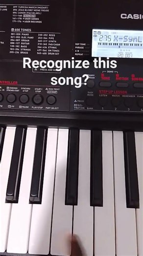 recognize this song🤔🎵-piano easy tutorial