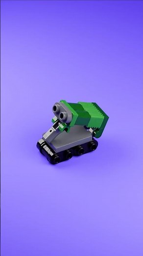 LEGO Microscale Rocket Launcher MOC 🚀 Mini Bricks Build