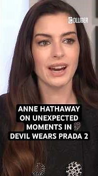Devil Wears Prada 2's Anne Hathaway on Shooting Guerrilla-Style Near Nessun Dorma #devilwearsprada