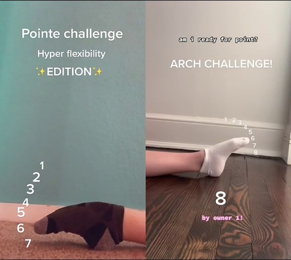 Desafío de Pointe y Flexibilidad en Ballet