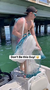 Don’t be this guy Lol! 😳 This is how to actually throw a net it’s called the Triple load method! #netfishing #tampabay #CastNetFishing | Groupermvp