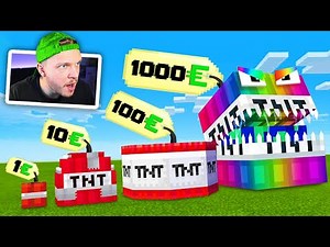 Je peux Acheter des TNT CUSTOM sur Minecraft !