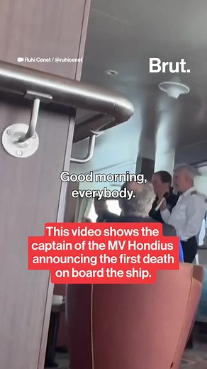 A video filmed aboard the MV Hondius shows the ship’s captain announcing the first death on board. The footage was recorded on April 12, before officials confirmed the passenger had died from hantavirus, a rare disease that can spread between humans. The ship’s 149 passengers and crew members have been confined on board for several days due to the outbreak. The MV Hondius is currently heading to Tenerife and is expected to arrive on Saturday. Passenger evacuations are planned for early next week