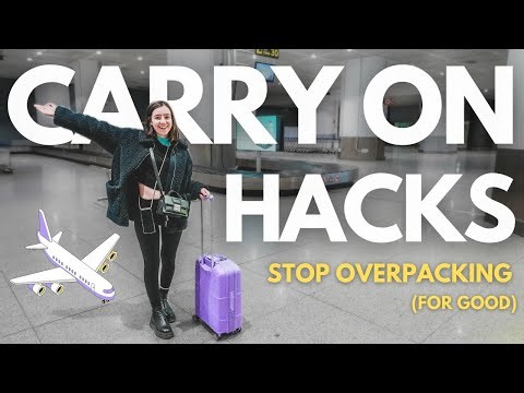 PACK WITH ME ✈️ | easy carry on only packing routine, tips & outfit ideas