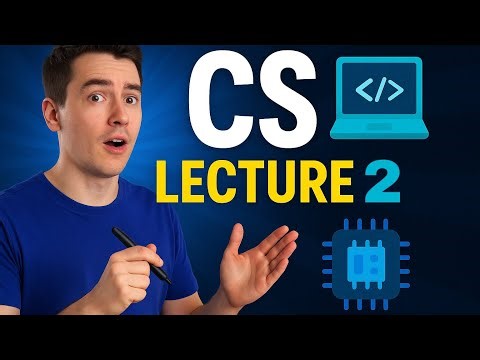 CS - Lecture 2 | Hardware, Algorithms & Programming - مكونات الحاسوب والخوارزميات والبرمجة