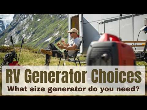 What Size Portable RV Generator Do you Need?