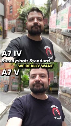 Say goodbye to Shakey Footage with the A7V!