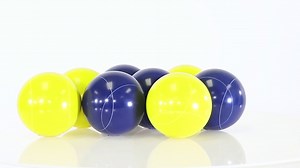 Watch Hey! Play! Bocce Ball Set- Outdoor Family Bocce Game for Backyard, Lawn, Beach and More- 4 Blue a... on Amazon Live