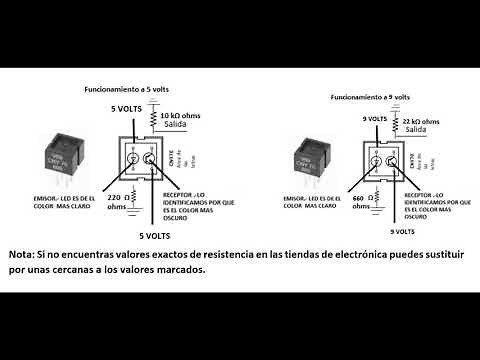 CNY70. CONEXIÓN Y FUNCIONAMIENTO