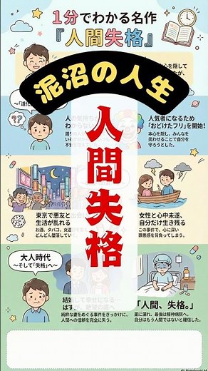 人間失格 #japanesehistory #歴史 #文学