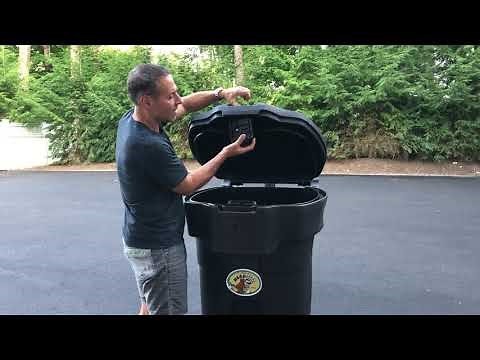 Bear Resistant Trash Can Bearicuda Stealth2