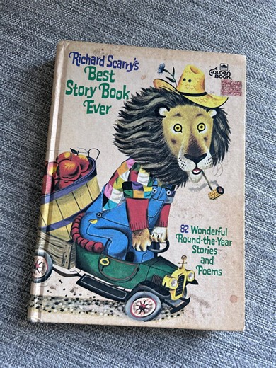 Vintage 1968 Richard Scarry's Best Story Book Ever, Golden Book - Etsy