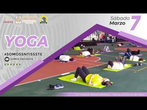 Programa Nacional de Activación Física del SNTISSSTE, Sesión de Yoga