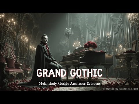 Dark Piano Music for Study & Focus ~ Grand Gothic Academia Piano Atmosphere & Deep Reading