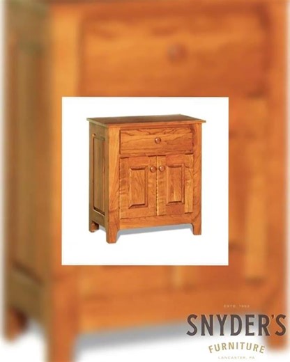 Amish Shaker Windsor Night Table