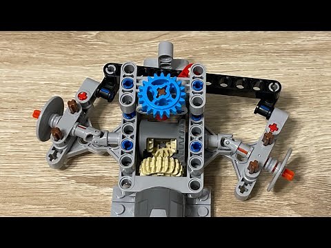 LEGO Technic Ackermann Steering + Drive + Differential