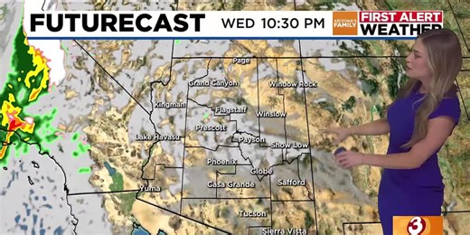 Two major storms headed toward Arizona; First Alert Weather Days ahead