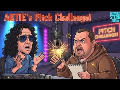 Artie vs Gary: The Epic Pitch Challenge Showdown | The Howard Stern Show
