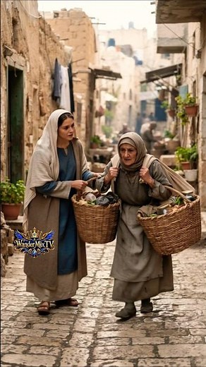 Ave Maria Helping Old Women | Mother Mary | Sacred Marian Hymn 🙏✝️🌹