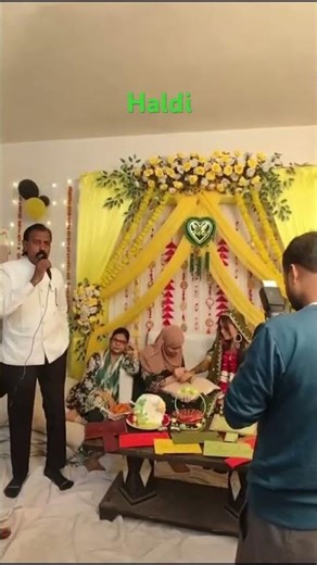 Haldi Of My Dear Sister #viral #food #haldi