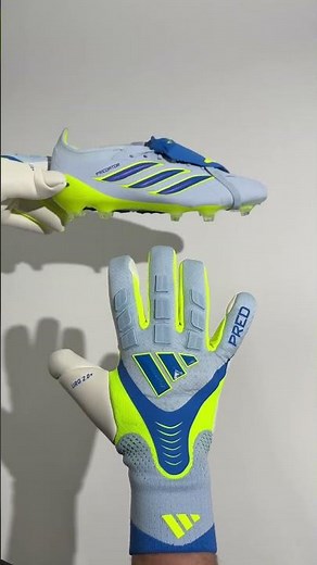 So satisfying 🤤 These boot x glove combos #goalkeeper #footballboots #footballer #goalkeepers